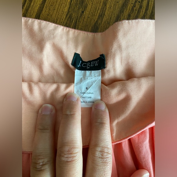 JCrew Coral Midi Skirt - Picture 3 of 3